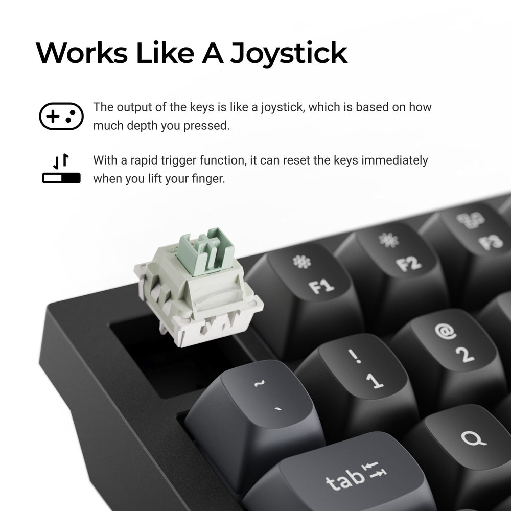 Keychron Q3 HE 8K Magnetic Switch Keyboard (US ANSI Layout)