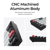 Teclado personalizado inalámbrico Keychron Q4 HE QMK (Distribución US ANSI)