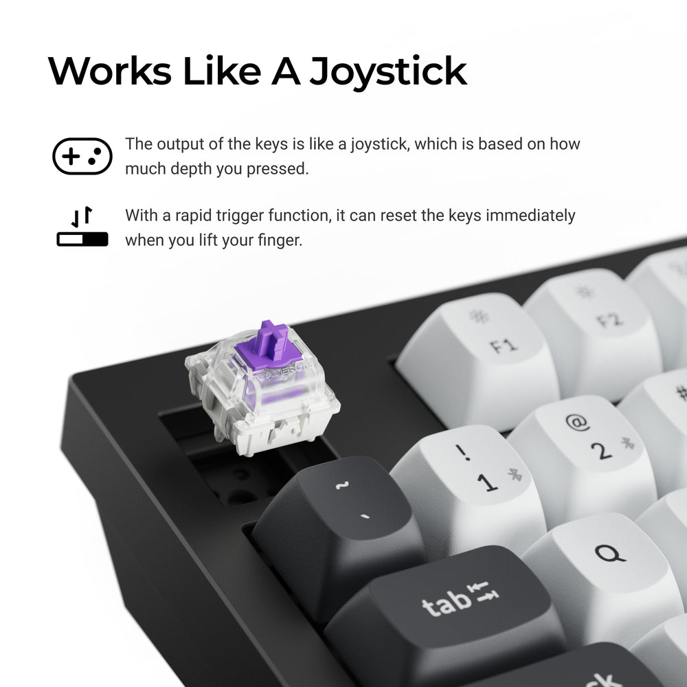 Keychron Q5 HE QMK Wireless Custom Keyboard (US ANSI Layout)