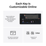 Teclado personalizado inalámbrico Keychron Q6 HE QMK (Distribución US ANSI)
