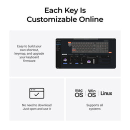 Keychron Q6 HE QMK Wireless Custom Keyboard (US ANSI Layout)