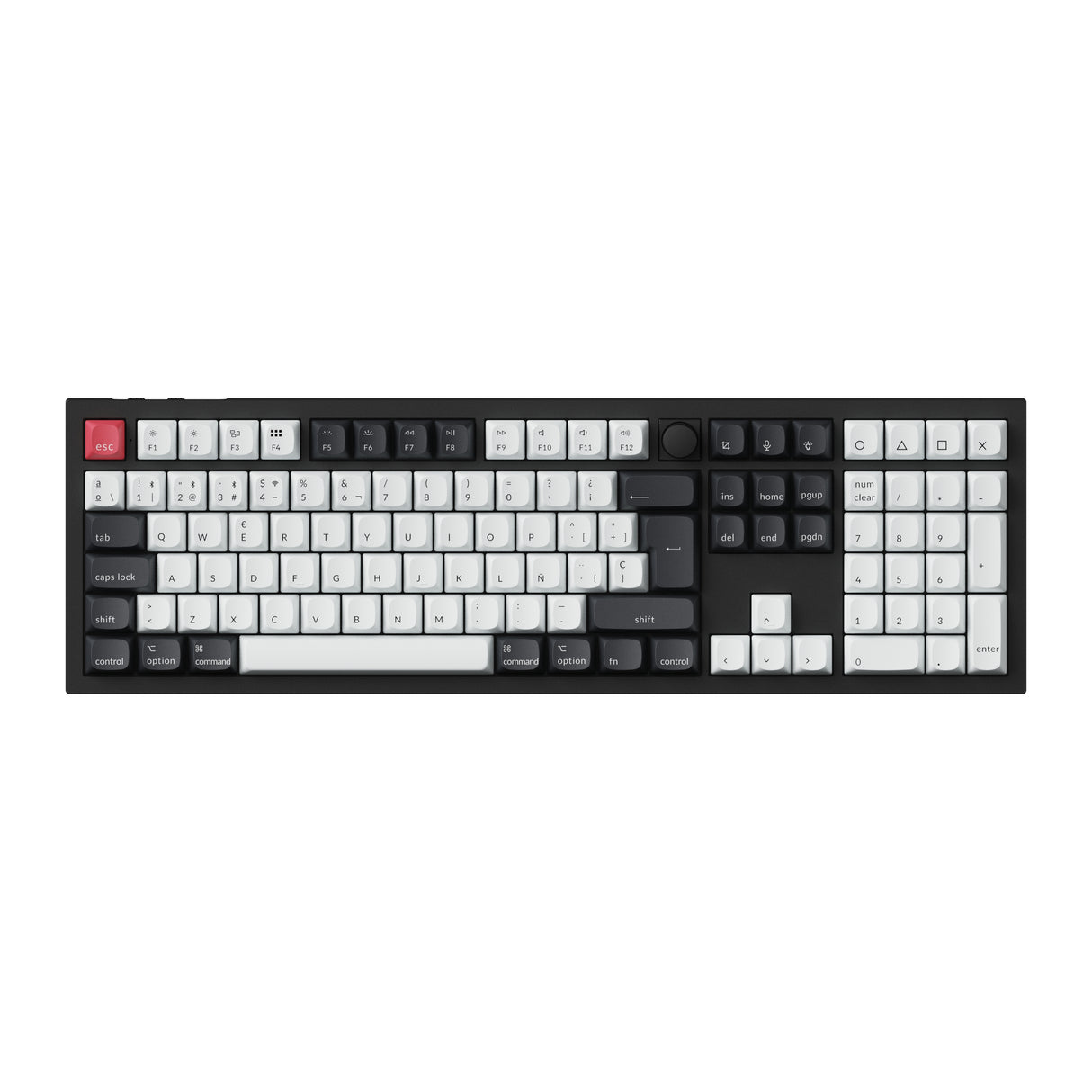 Keychron Q6 HE QMK Teclado Personalizado Inalámbrico Colección de Distribución ISO