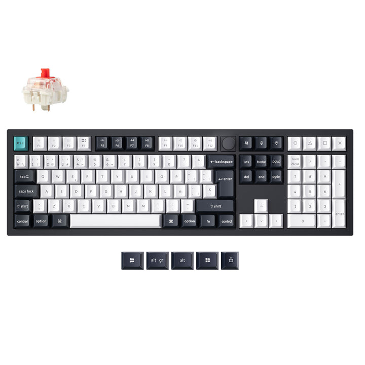 Keychron Q6 Max QMK/VIA Inalámbrico Teclado Mecánico Personalizado Colección de Distribución ISO