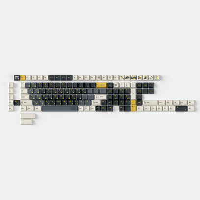 Retro Garage - Cherry Profile Dye-Sub PBT Full Keycap Set