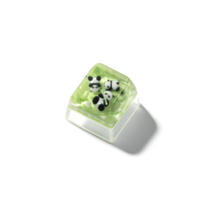Tres Pandas Resina Artesanal Keycap
