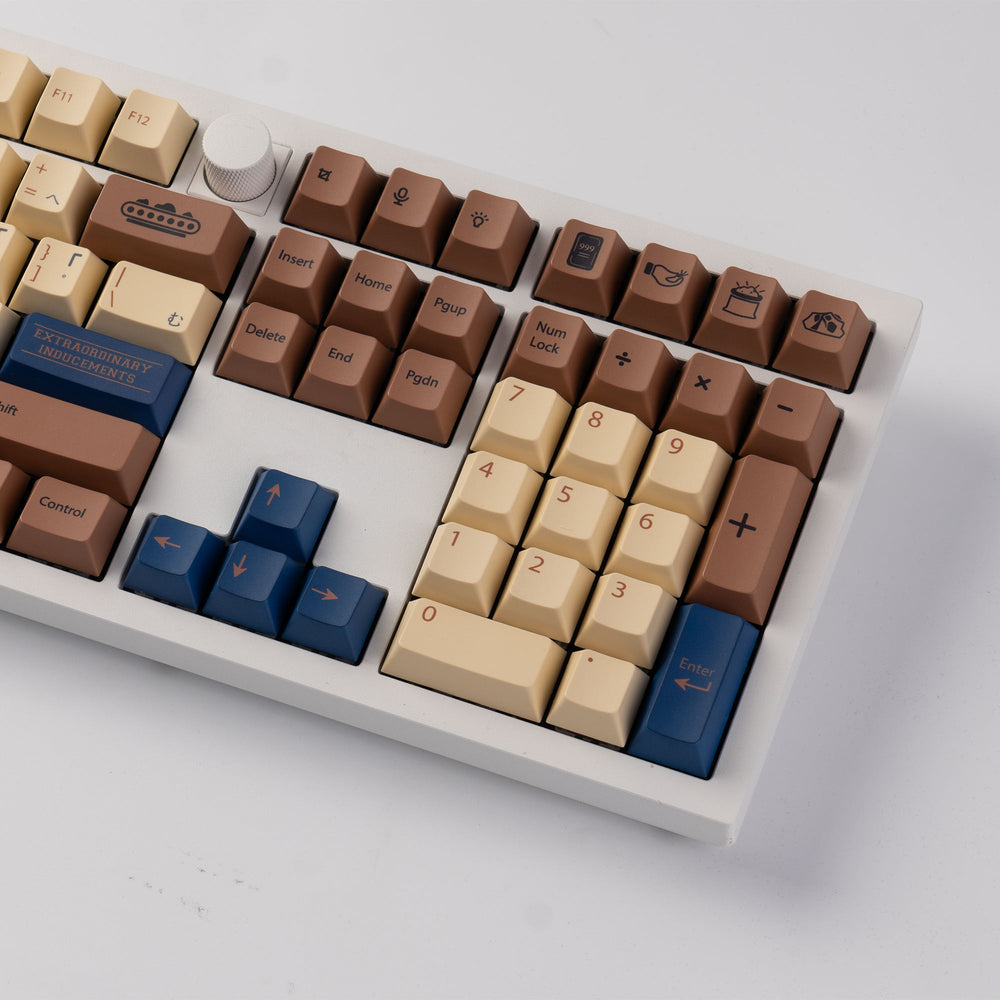 Cazador de Tesoros - Conjunto Completo de Keycaps Cherry Profile Dye-Sub PBT