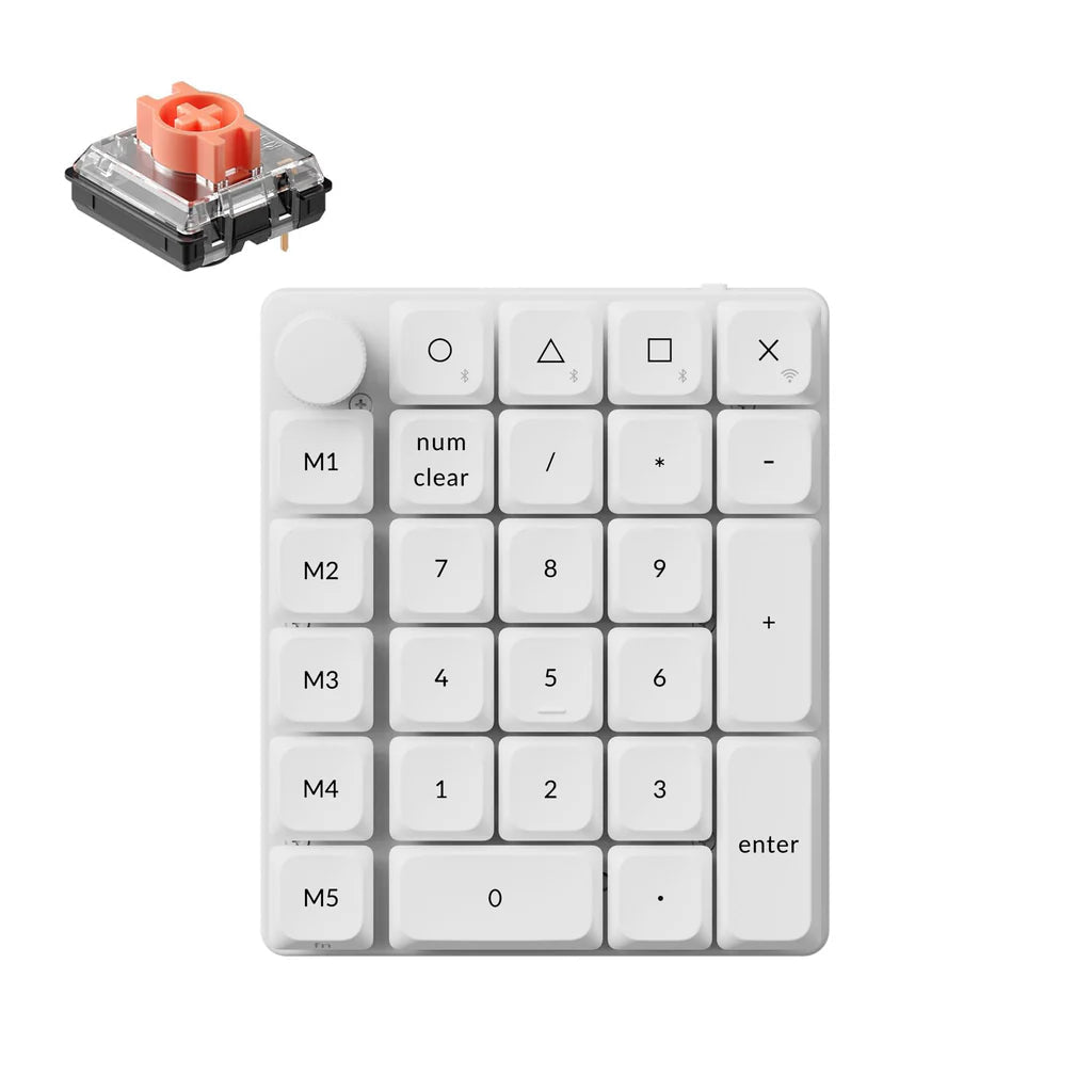 Keychron K0 Max QMK inalámbrico personalizado teclado numérico
