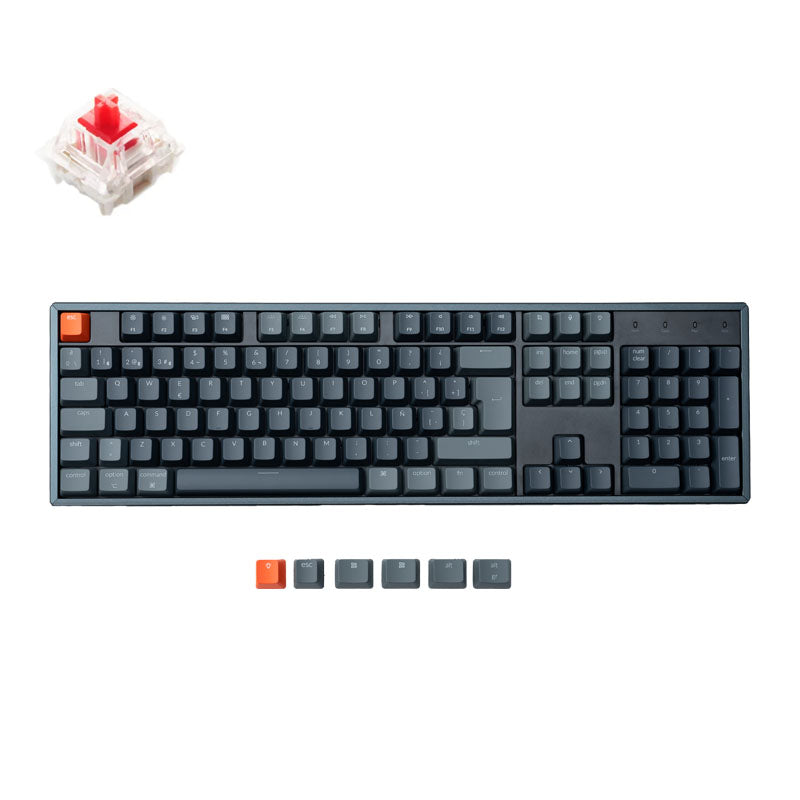 Keychron K10 Wireless Mechanical Keyboard (ES ISO Layout)