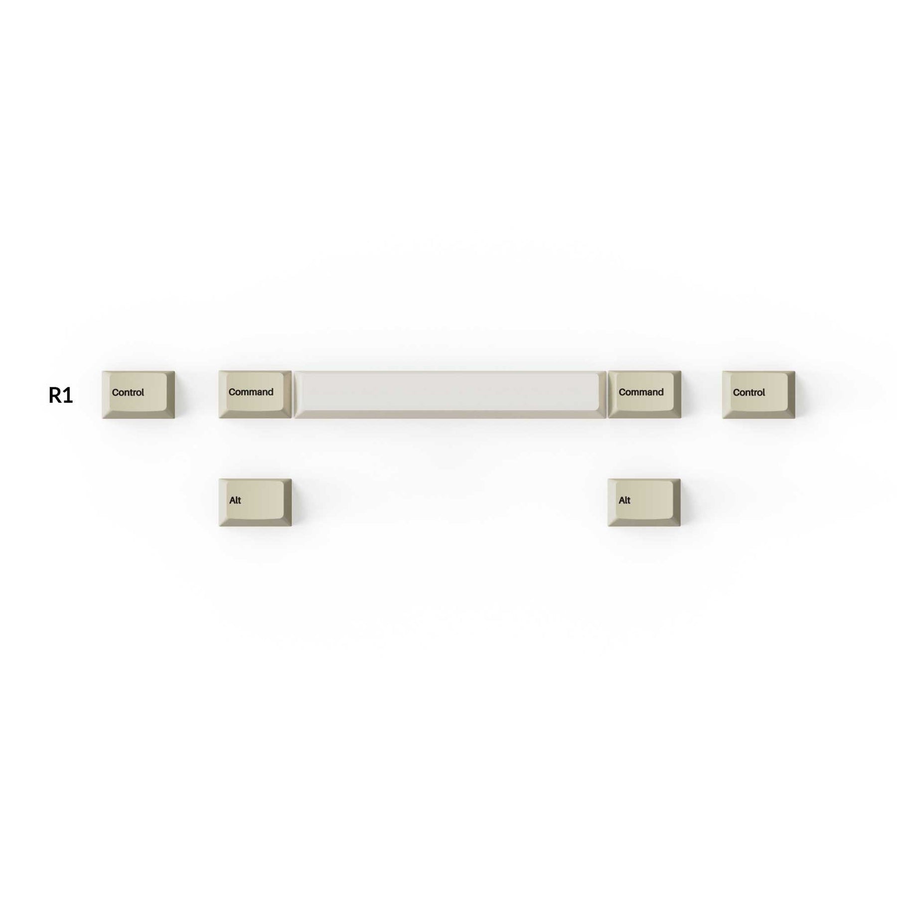 Juego completo de teclas PBT de doble disparo - Camel