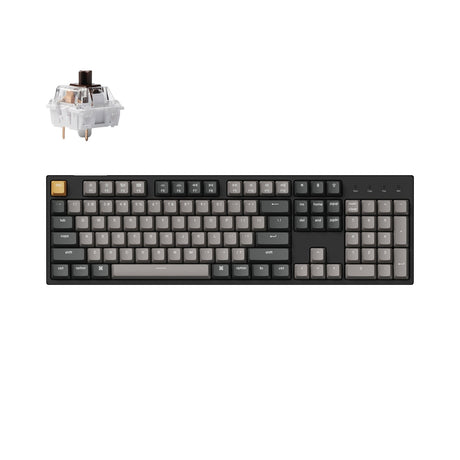 Keychron C2 Pro QMK/VIA Wired Mechanical Keyboard (US ANSI Keyboard)