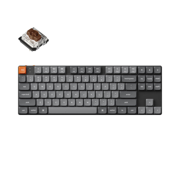 Teclado Mecánico Personalizado Inalámbrico Keychron K1 Max QMK/VIA (Distribución US ANSI)