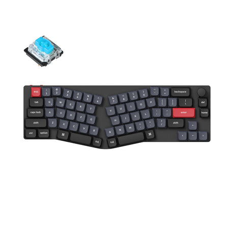 Keychron K11 Pro (Alice Layout) QMK/VIA Wireless Custom Mechanical Keyboard (US ANSI Keyboard)
