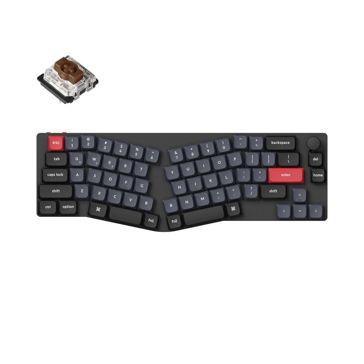 Keychron K11 Pro (Alice Layout) Teclado mecánico personalizado inalámbrico QMK/VIA (teclado ANSI de EE. UU.)