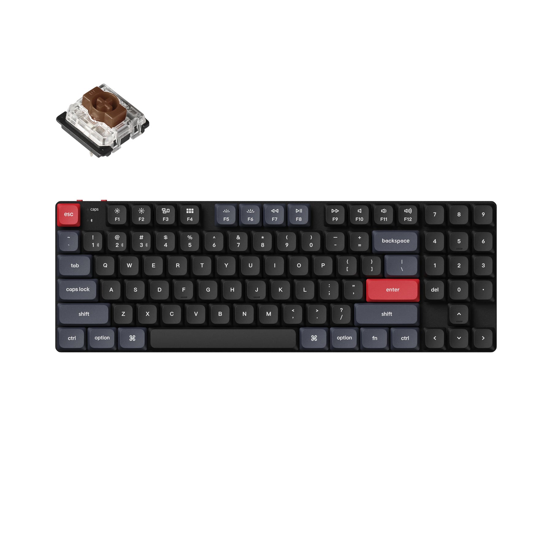 Keychron K13 Pro QMK/VIA Wireless Custom Mechanical Keyboard (US ANSI Keyboard)