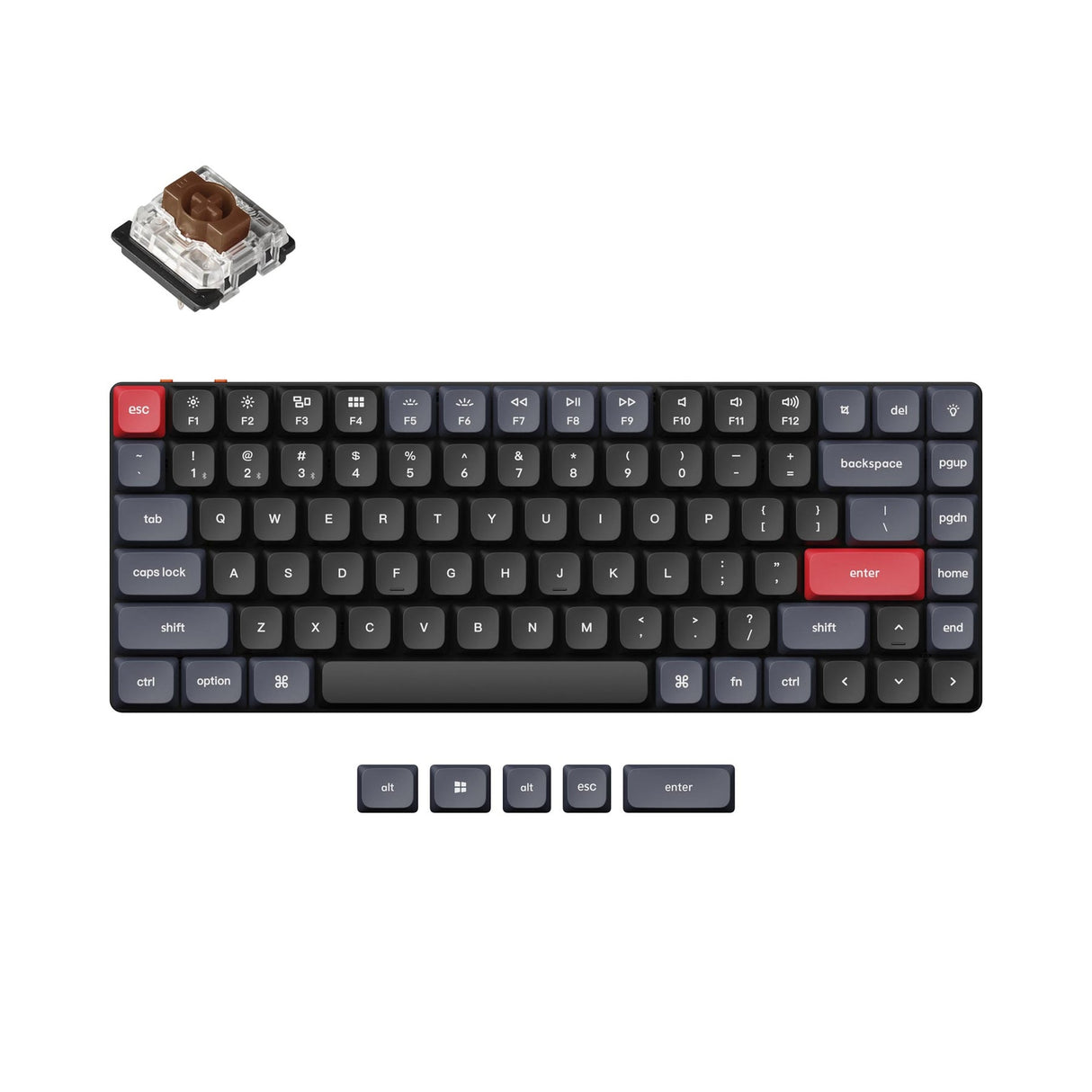 Keychron K3 Pro QMK/VIA Wireless Custom Mechanical Keyboard (US ANSI Keyboard)