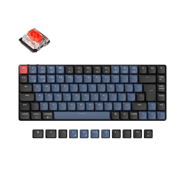 Colección de diseño ISO del teclado mecánico inalámbrico Keychron K3 Pro QMK/VIA