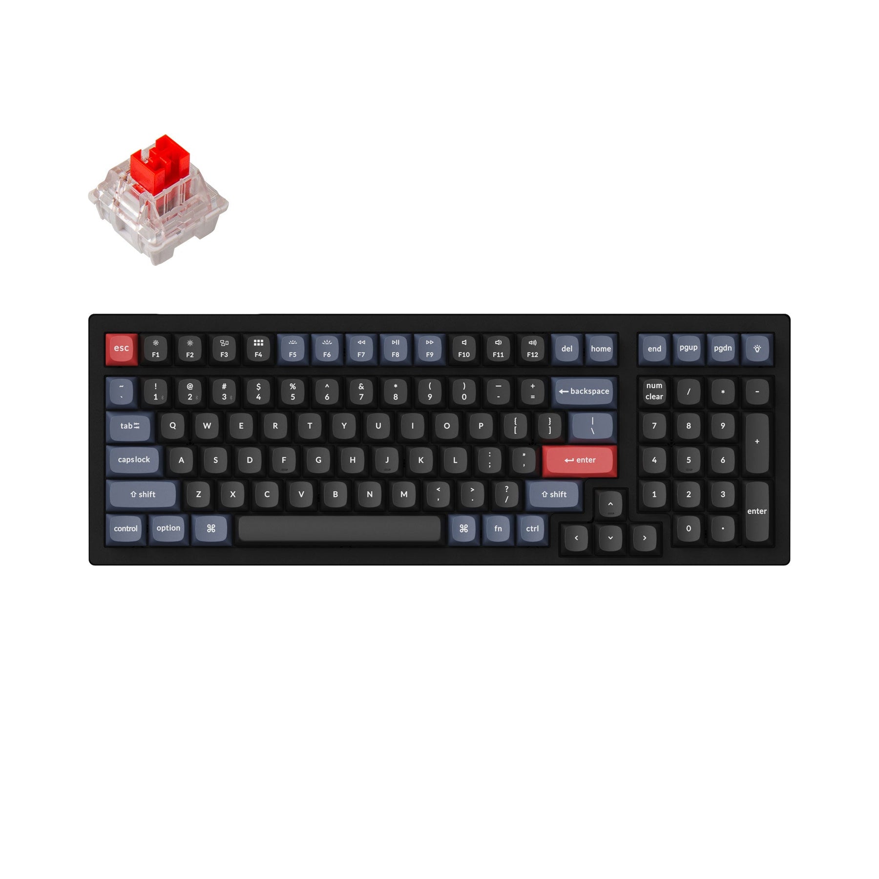 Teclado mecánico inalámbrico Keychron K4 Pro QMK/VIA (teclado ANSI de EE. UU.)