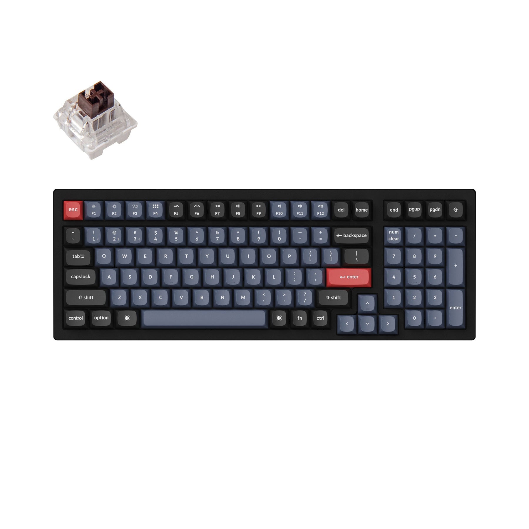 Teclado mecánico inalámbrico Keychron K4 Pro QMK/VIA (teclado ANSI de EE. UU.)