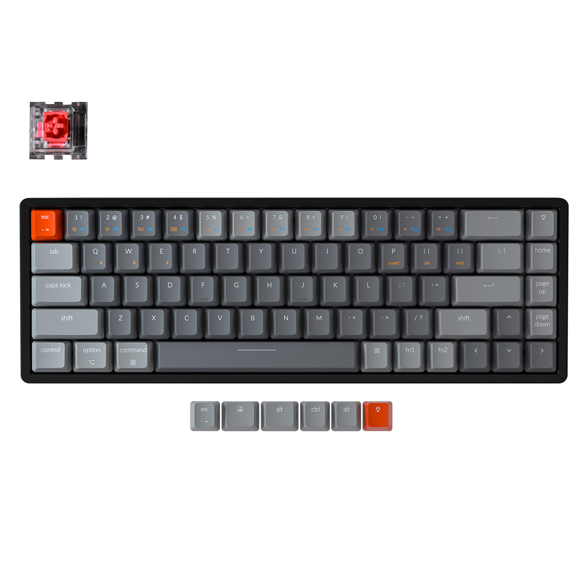 Keychron K6 Wireless Mechanical Keyboard (US ANSI Keyboard)