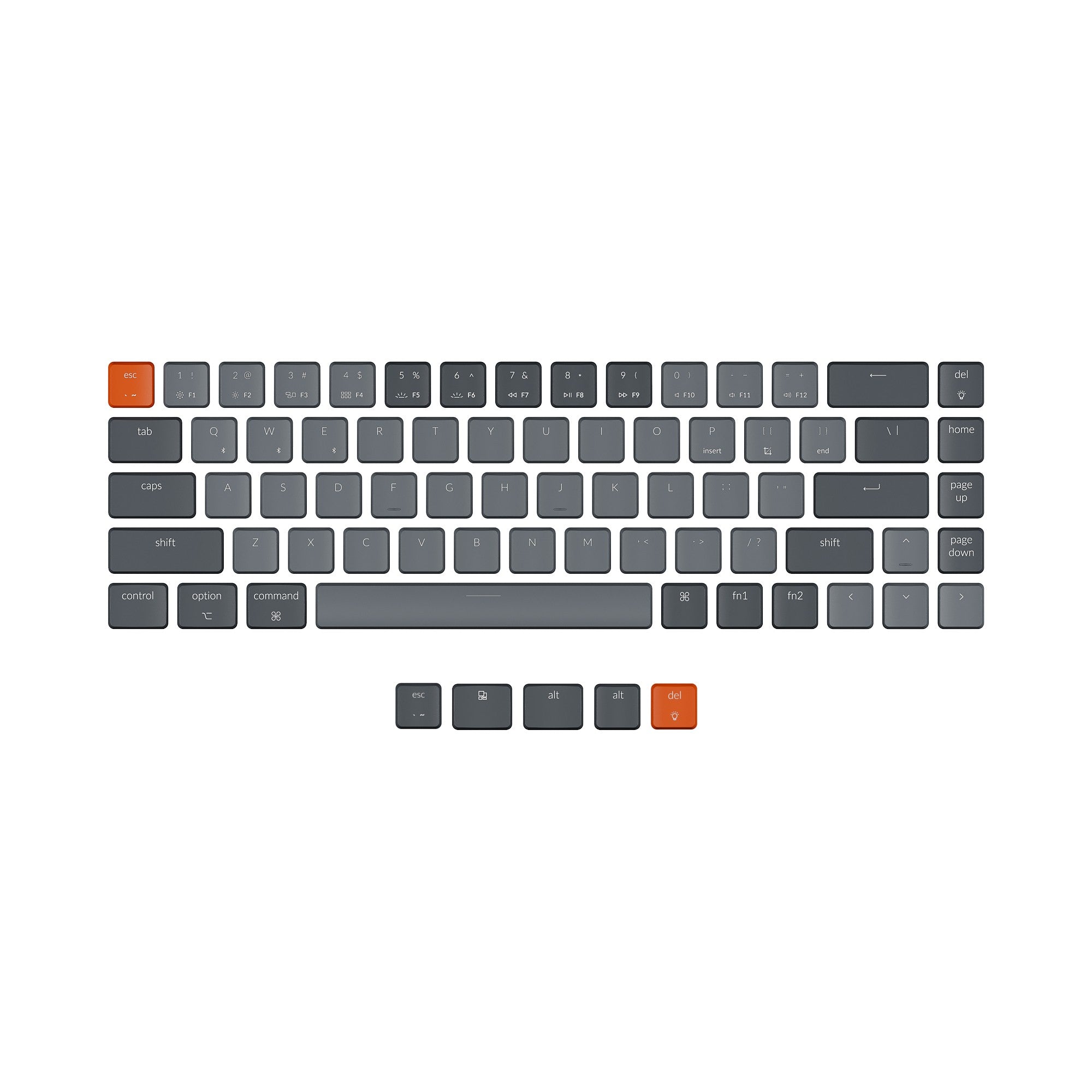 Juego de teclas Keychron K7