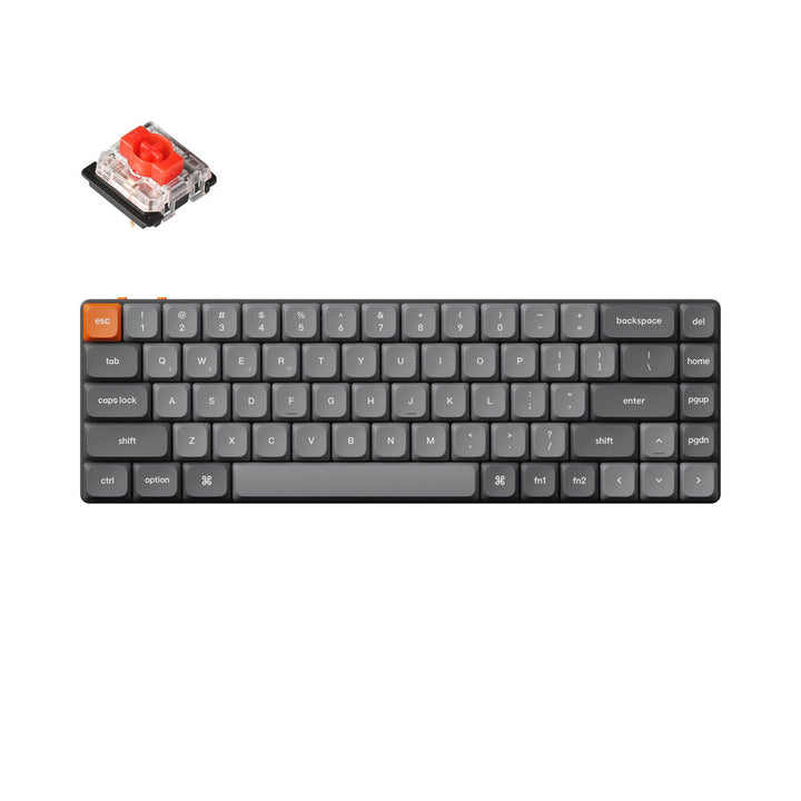Teclado Mecánico Personalizado Inalámbrico Keychron K7 Max QMK/VIA (Teclado US ANSI)
