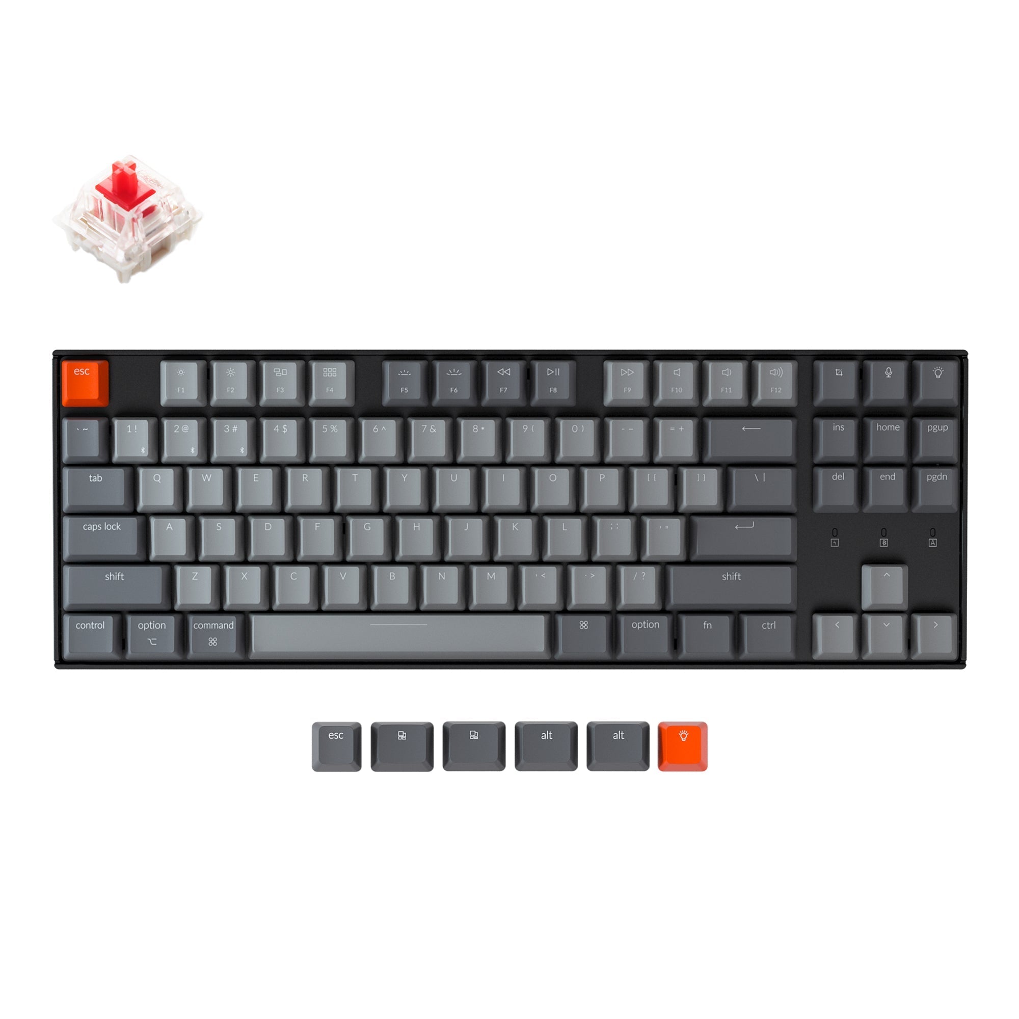 Keychron K8 Tenkeyless Wireless Mechanical Keyboard – Keychron Spain