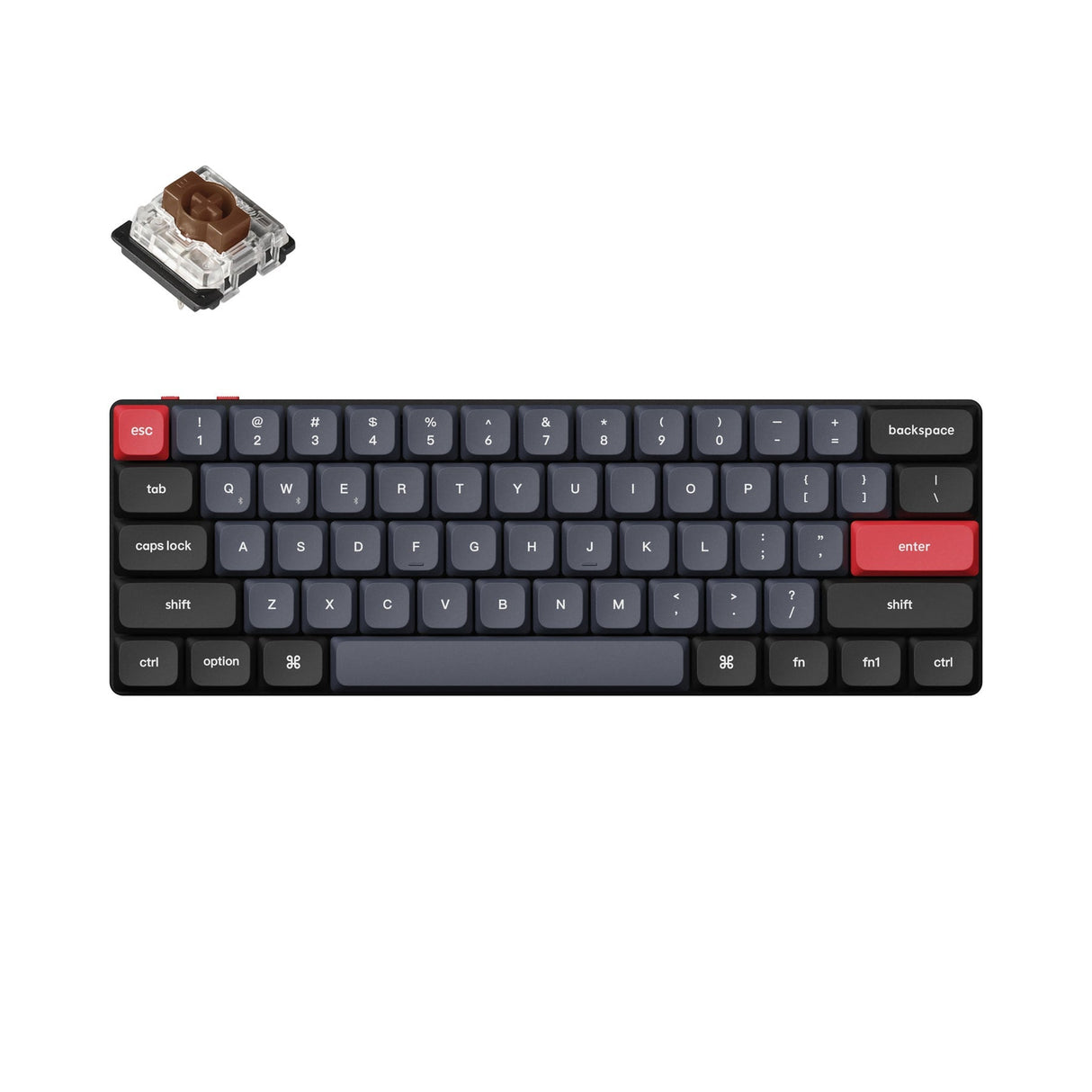 Keychron K9 Pro QMK/VIA Wireless Custom Mechanical Keyboard (US ANSI Keyboard)