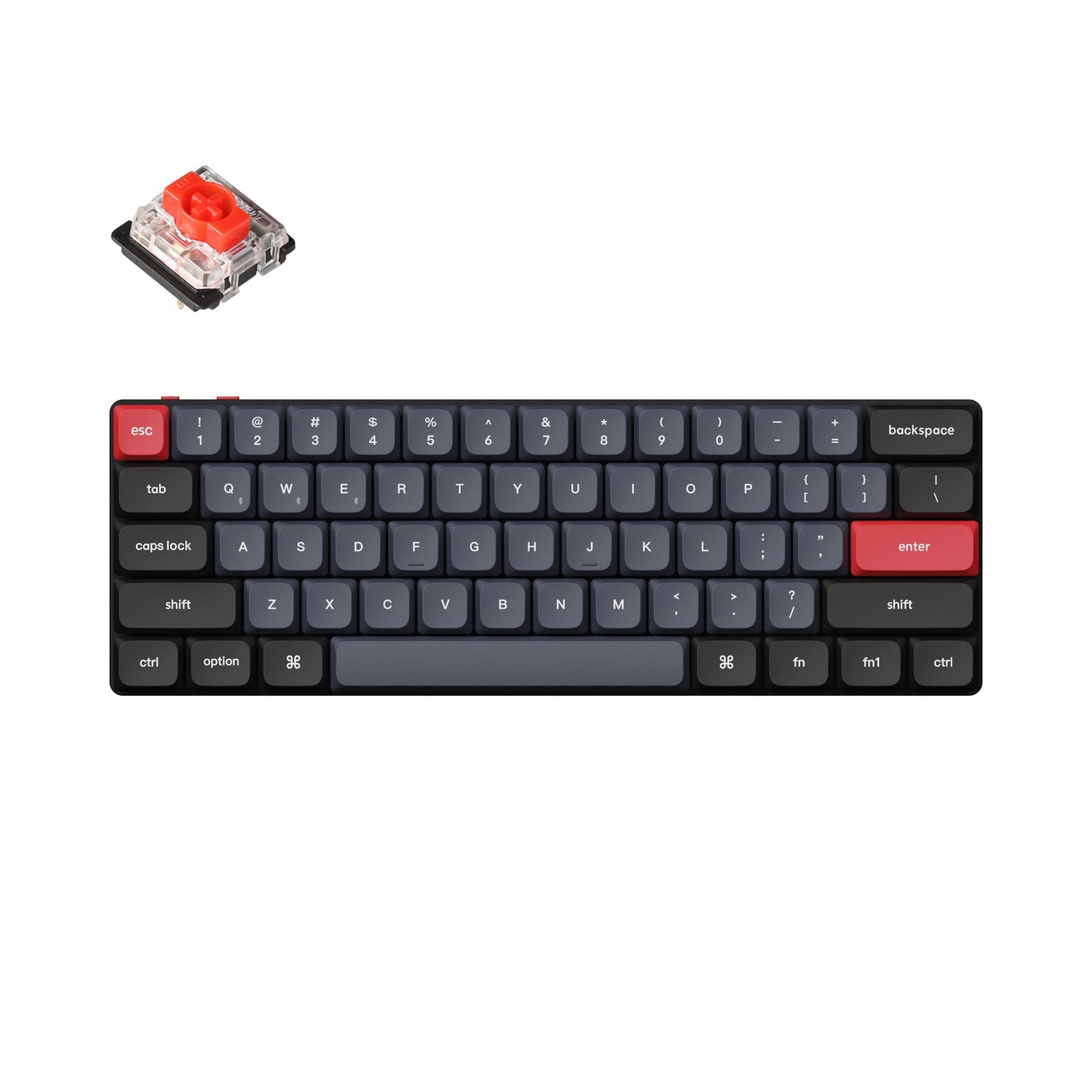 Teclado mecánico personalizado inalámbrico Keychron K9 Pro QMK/VIA (teclado ANSI de EE. UU.)