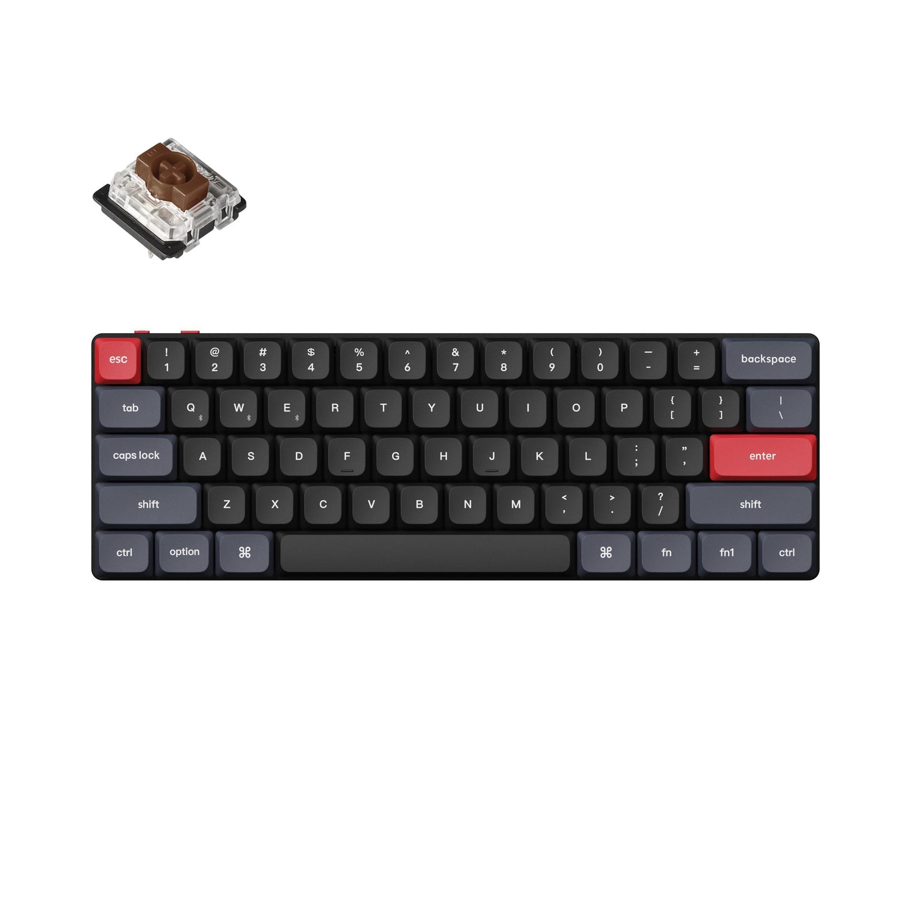 Teclado mecánico personalizado inalámbrico Keychron K9 Pro QMK/VIA (teclado ANSI de EE. UU.)