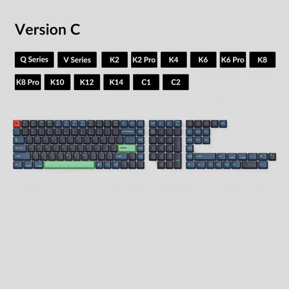 OEM Dye-Sub PBT Keycap Set - Hacker