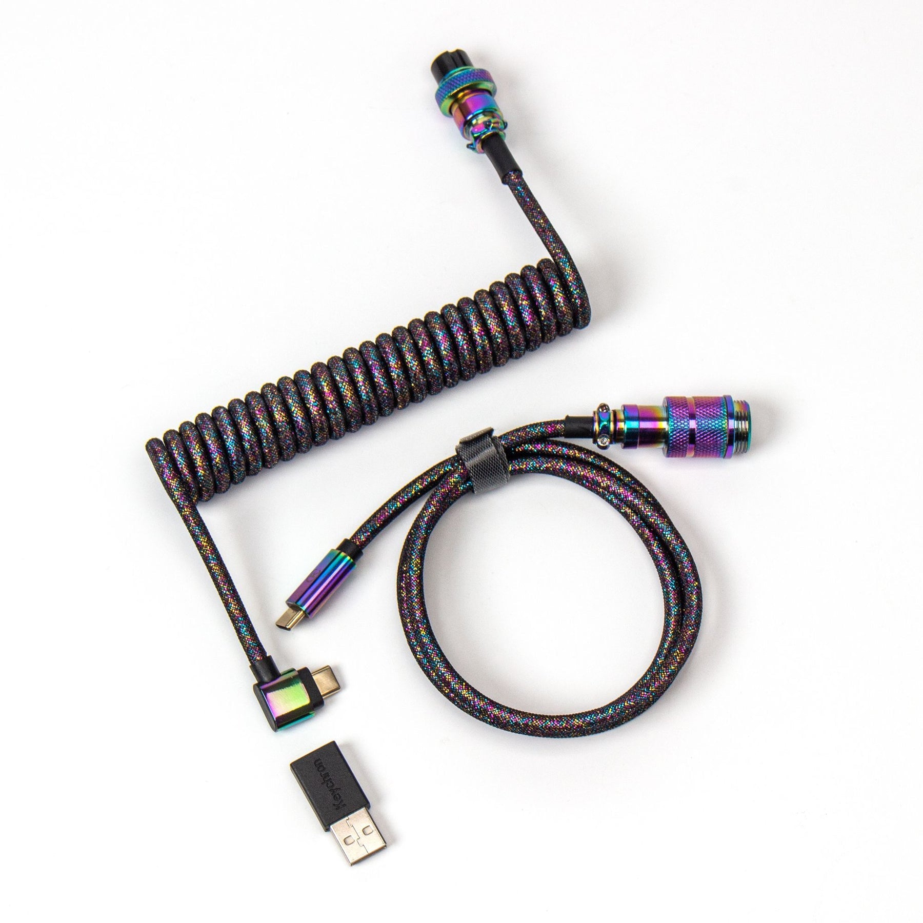 Cable aviador en espiral premium Keychron