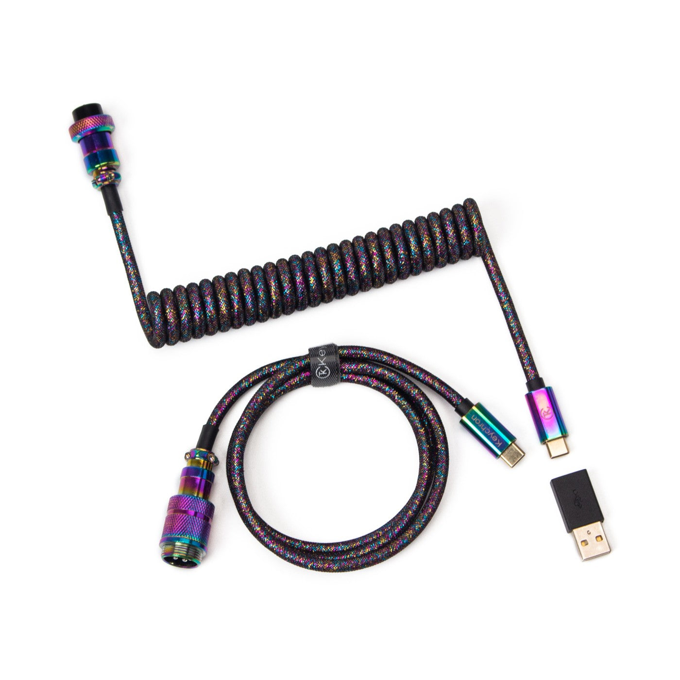 Cable aviador en espiral premium Keychron