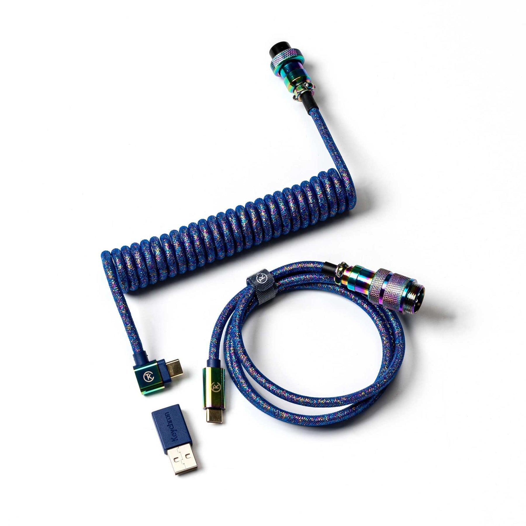 Cable aviador en espiral premium Keychron