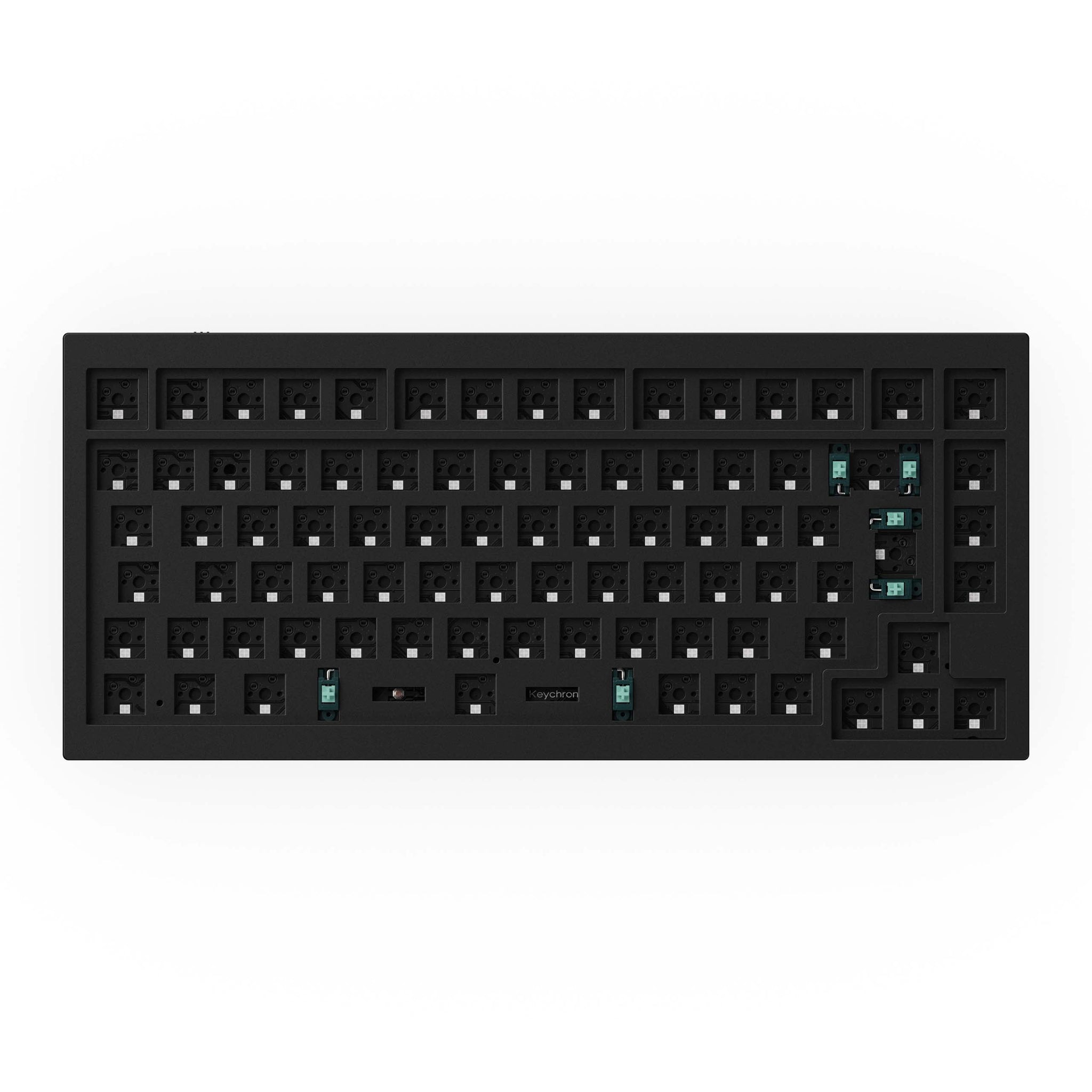 Keychron-Q1-75-percent-QMK-Custom-Mechanical-Keyboard-version-2-barebone-ISO-black