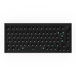 Keychron-Q1-75-percent-QMK-Custom-Mechanical-Keyboard-version-2-barebone-knob-ISO-black