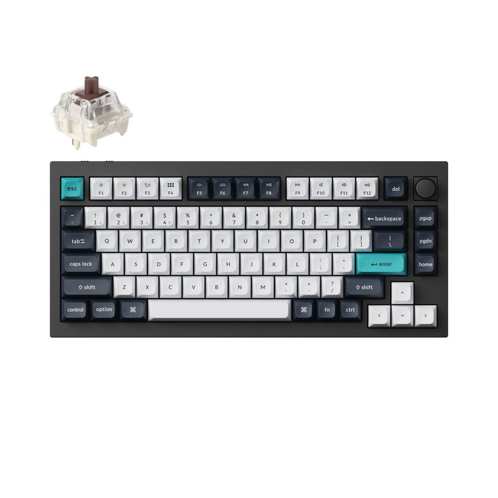 Teclado Mecánico Personalizado Inalámbrico Keychron Q1 Max QMK/VIA (Distribución US)