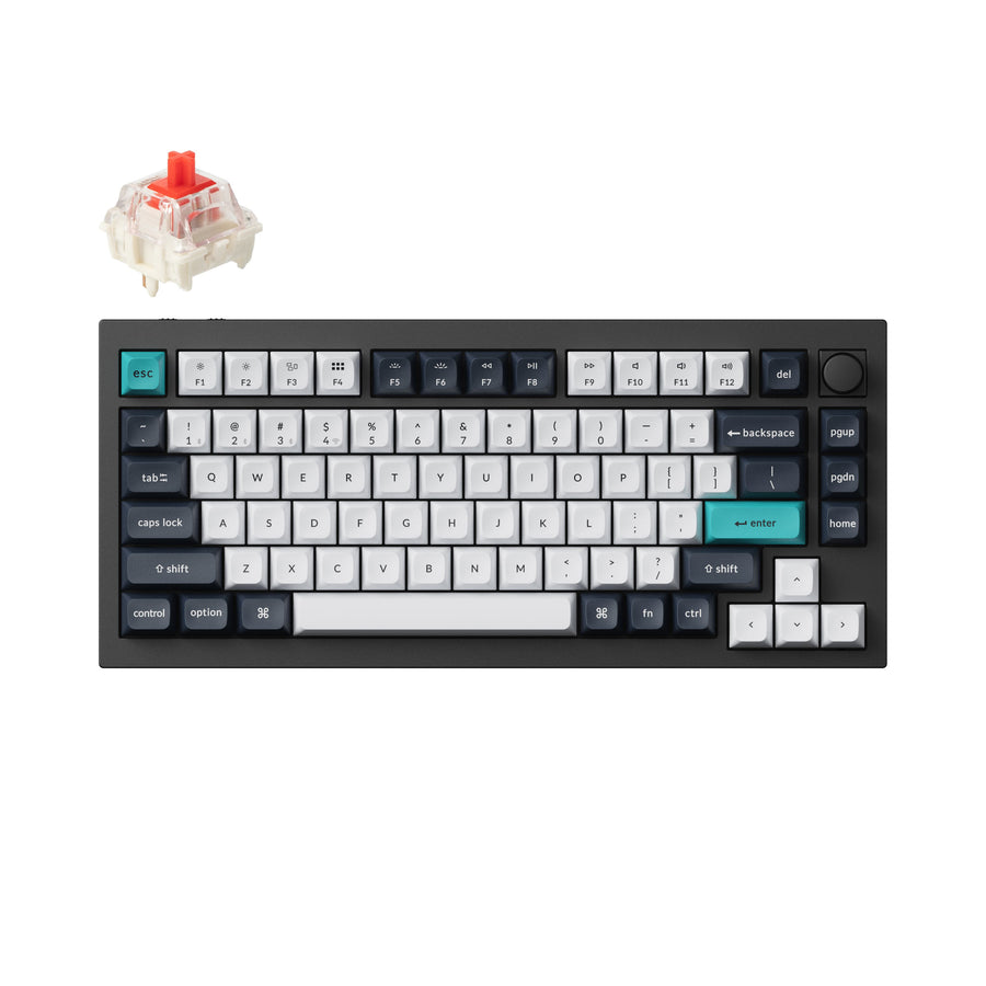 Teclado mecánico personalizado inalámbrico Keychron Q1 Max QMK/VIA (diseño de EE. UU.)