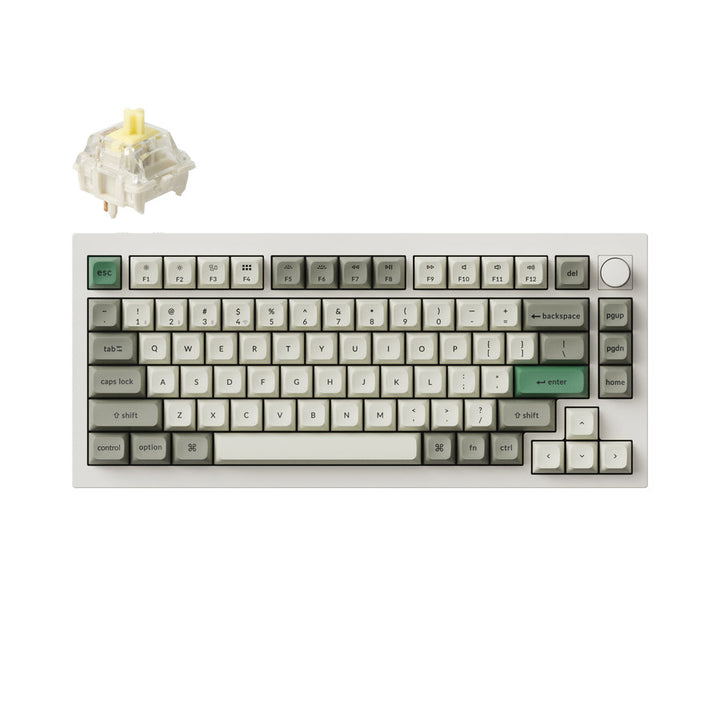Teclado Mecánico Personalizado Inalámbrico Keychron Q1 Max QMK/VIA (Distribución US)
