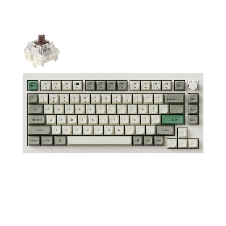 Teclado Mecánico Personalizado Inalámbrico Keychron Q1 Max QMK/VIA (Distribución US)