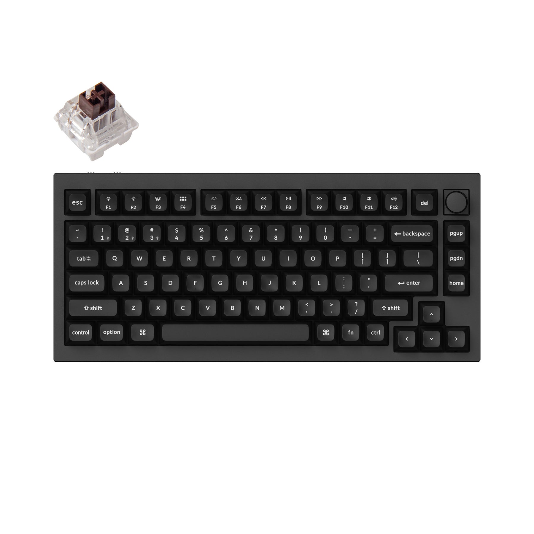 Keychron Q1 Pro QMK/VIA Wireless Custom Mechanical Keyboard (US ANSI Keyboard)