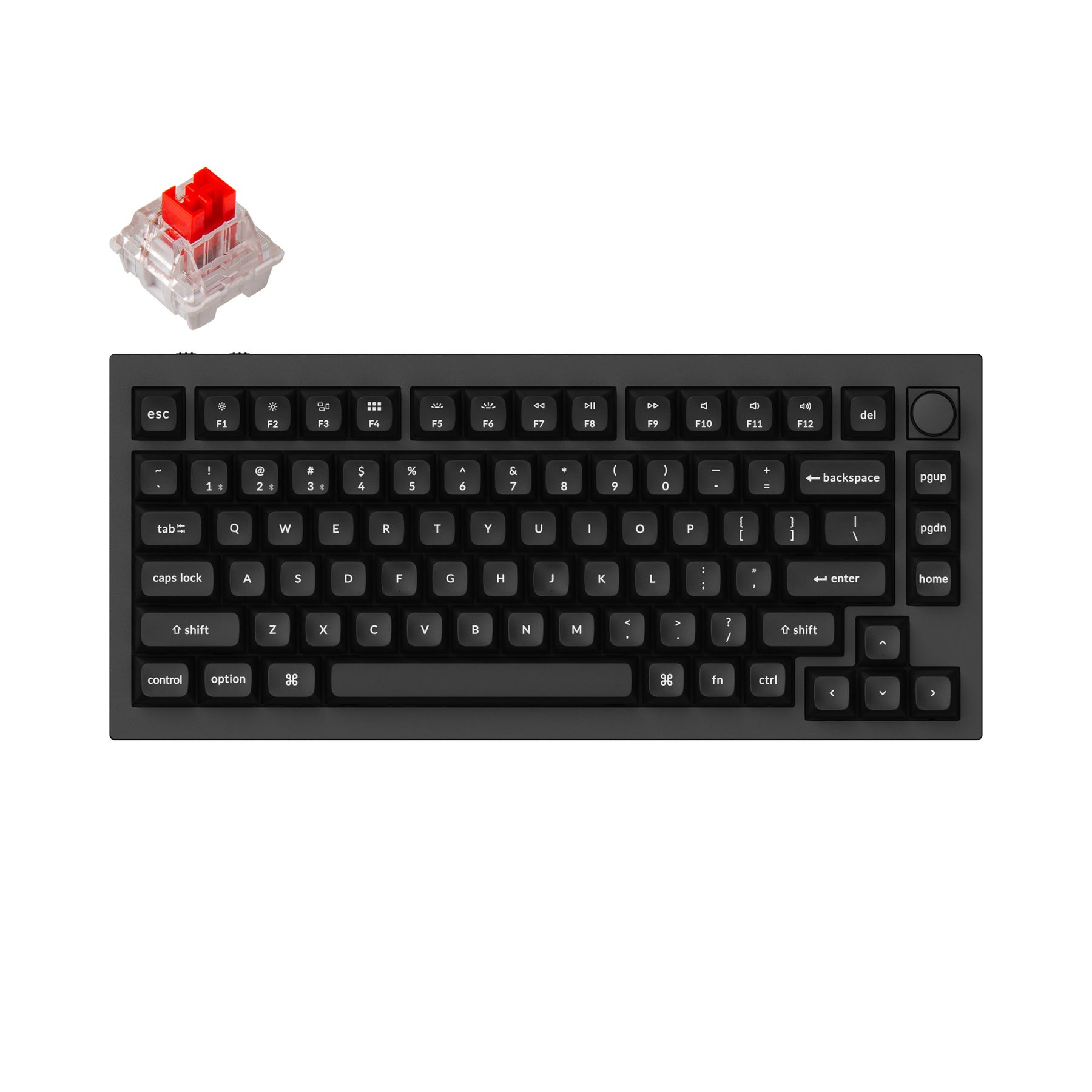 Teclado mecánico personalizado inalámbrico Keychron Q1 Pro QMK/VIA (teclado ANSI de EE. UU.)