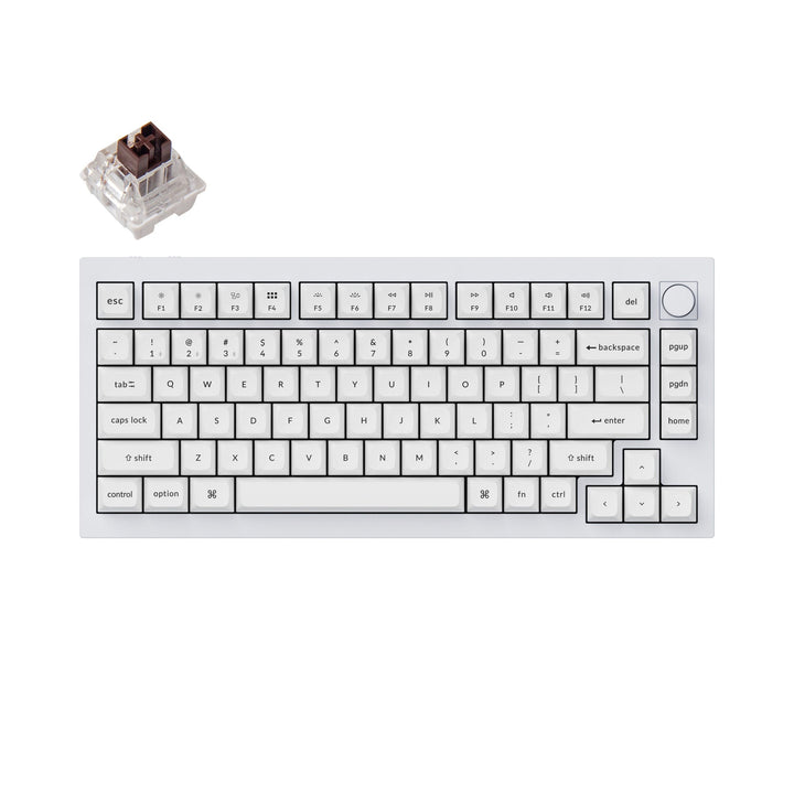 Teclado mecánico personalizado inalámbrico Keychron Q1 Pro QMK/VIA (teclado ANSI de EE. UU.)
