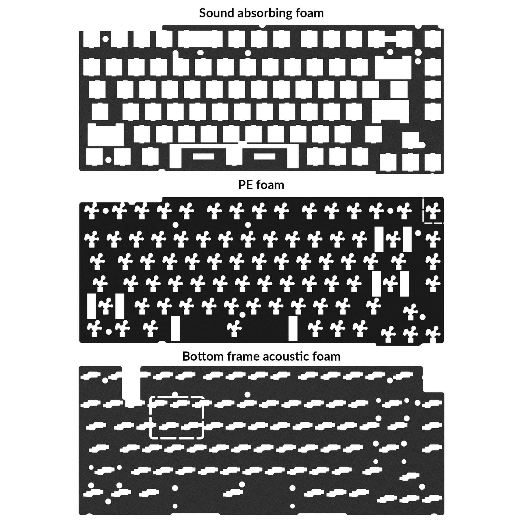 Kit de actualización acústica Keychron Q1 y Q1 Pro