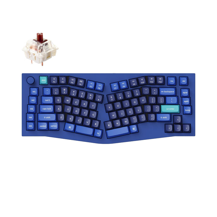 Keychron Q10 (Alice Layout) QMK Custom Mechanical Keyboard (US ANSI Keyboard)