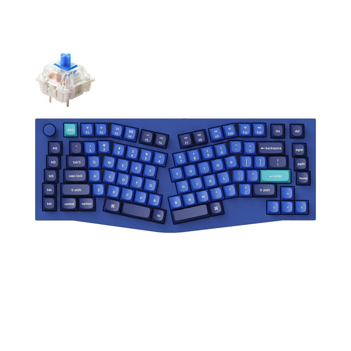 Keychron Q10 (Alice Layout) QMK Custom Mechanical Keyboard (US ANSI Keyboard)