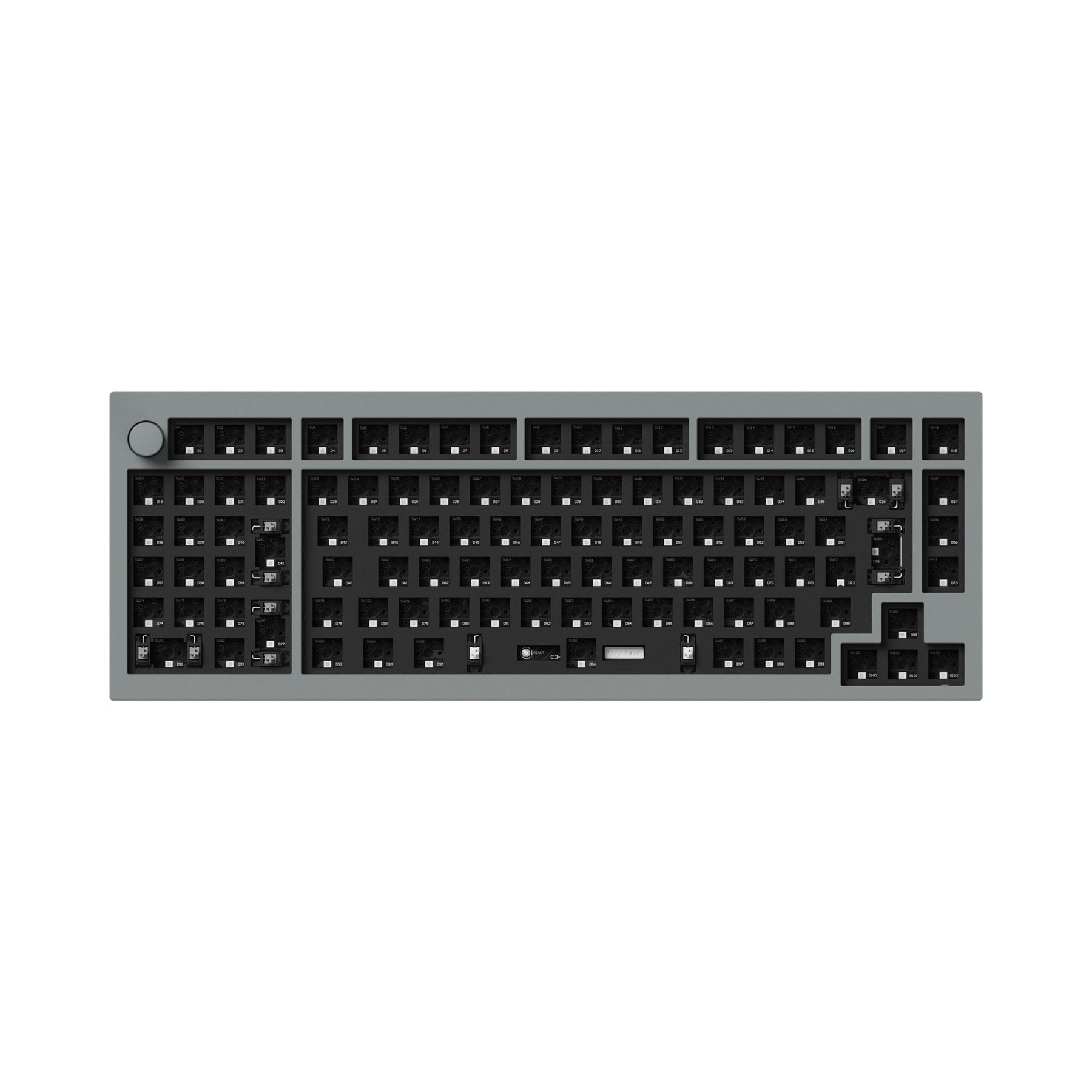 Keychron Q12 QMK Custom Mechanical Keyboard (US ANSI Keyboard)