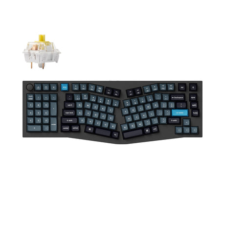 Keychron Q14 Pro (Alice Layout) QMK/VIA Wireless Custom Mechanical Keyboard (US ANSI Keyboard)