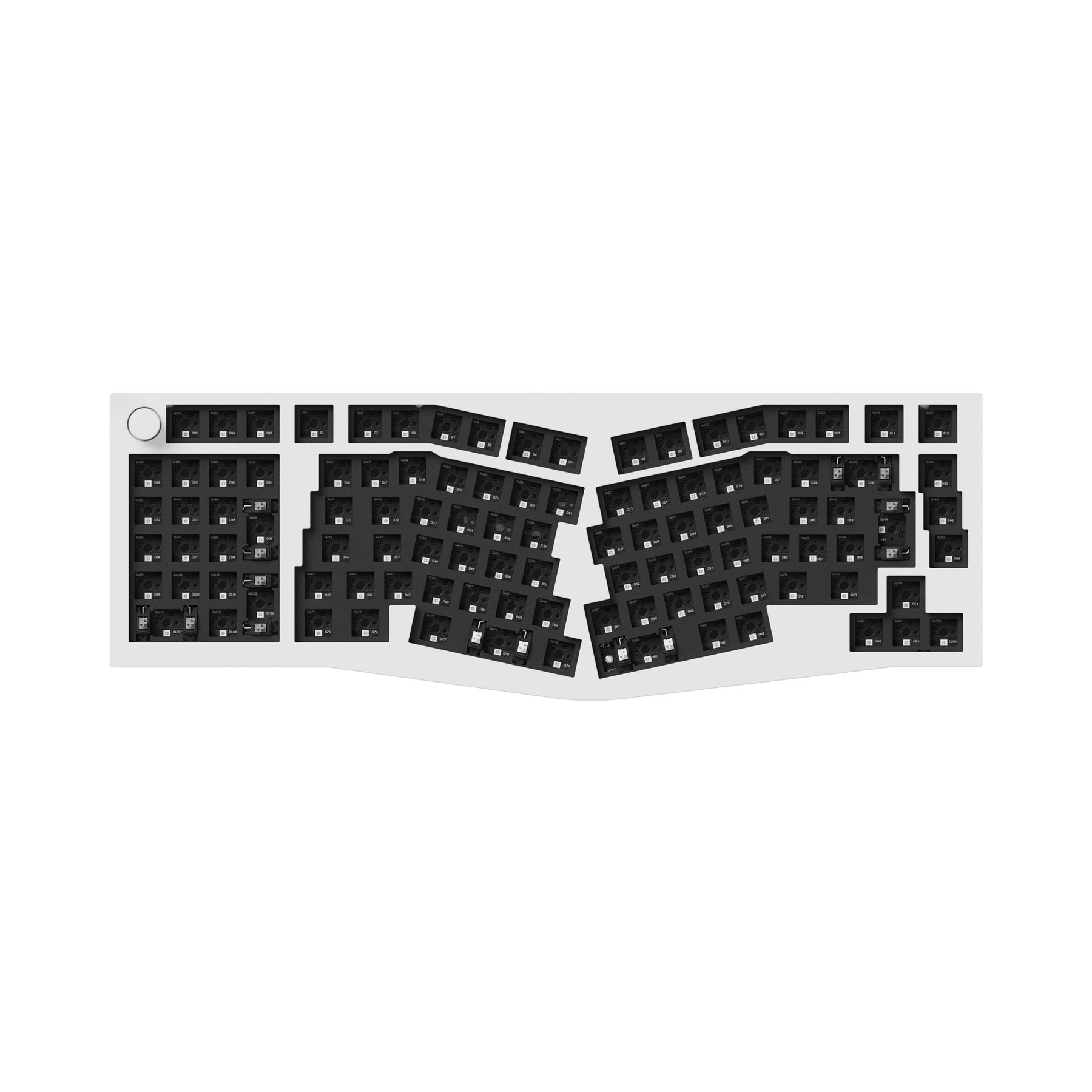 Keychron Q14 Pro (Alice Layout) Teclado mecánico personalizado inalámbrico QMK/VIA (teclado ANSI de EE. UU.)