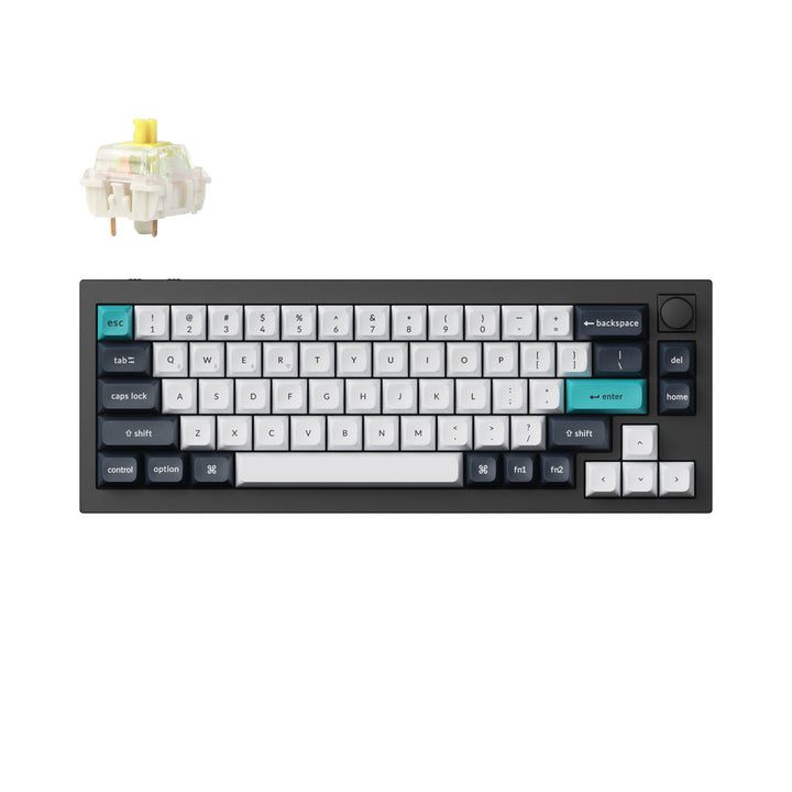 Teclado Mecánico Personalizado Inalámbrico Keychron Q2 Max QMK/VIA (Distribución ANSI EE. UU.)
