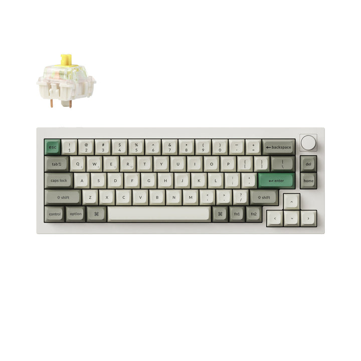 Teclado Mecánico Personalizado Inalámbrico Keychron Q2 Max QMK/VIA (Distribución ANSI EE. UU.)